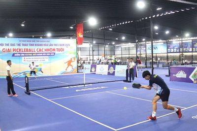 Khánh Hòa: Khai mạc Giải Pickleball các nhóm tuổi năm 2026