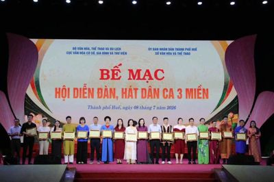 Khánh Hòa giành 5 huy chương tại Hội diễn 'Đàn, hát dân ca 3 miền năm 2026'