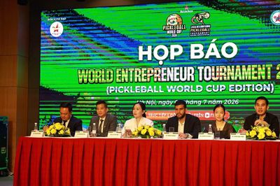 1.600 doanh nhân và VĐV dự Giải World Entrepreneur Tournament 2026