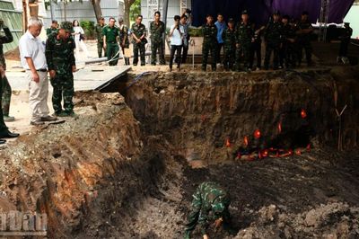 Mở rộng phạm vi tìm kiếm, quy tập hài cốt liệt sĩ tại Công viên Lê Thị Riêng