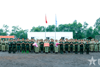 Đội Công binh số 5 diễn tập tổng hợp