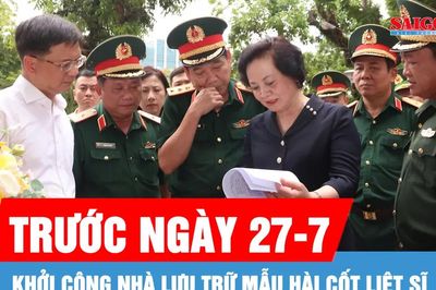 Khởi công Nhà lưu trữ mẫu hài cốt liệt sĩ trước ngày 27-7