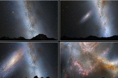 Điều gì sẽ xảy ra khi Dải Ngân Hà hợp nhất với Thiên hà Andromeda?