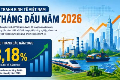[INFOGRAPHI] Bức tranh kinh tế Việt Nam 6 tháng đầu năm 2026