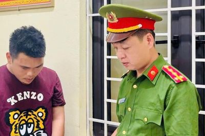 Bắt thanh niên dùng 'phóng lợn' chống người thi hành công vụ
