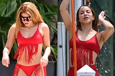 Vóc dáng Shakira ở tuổi 49 gây sốt