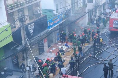 Cháy nhà giữa trung tâm Đà Lạt, một người tử vong