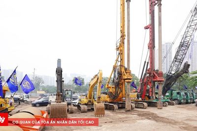 Điều chỉnh giao thông trên Đại lộ Thăng Long phục vụ thi công nút giao Vành đai 3,5