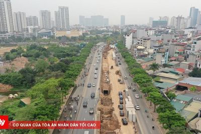 Hà Nội yêu cầu khẩn trương hoàn trả mặt đường tại các dự án chống ngập