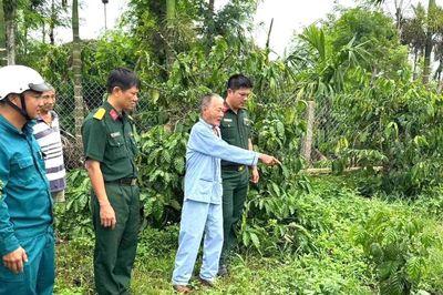 Từ tin báo của người dân, tìm được nhiều di vật của liệt sĩ