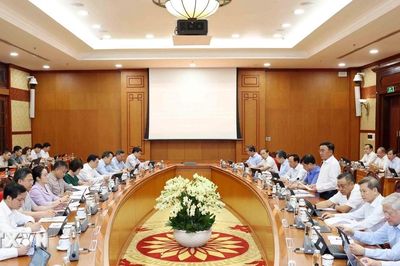 Thường trực Ban Bí thư chủ trì họp sơ kết chuyển đổi số trong các cơ quan Đảng