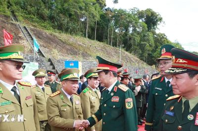 Việt Nam-Lào tăng cường hợp tác xây dựng tuyến biên giới hòa bình, hữu nghị