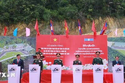 Tăng cường năng lực phối hợp lực lượng bảo vệ biên giới Việt Nam-Lào