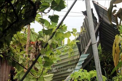 Vòi rồng xuất hiện ở Hưng Yên, không gây thiệt hại về người
