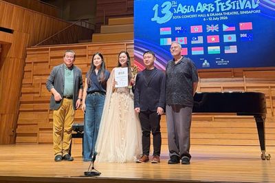 Sinh viên Lưu Hương Thảo giành giải Vàng tại Asia Arts Festival 2026