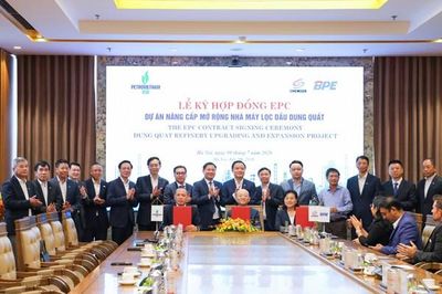 Ký hợp đồng EPC Dự án nâng cấp mở rộng nhà máy Lọc dầu Dung Quất