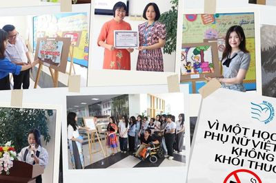 Người trẻ tiên phong kiến tạo học đường 'xanh' không khói thuốc