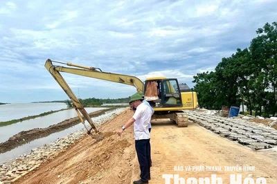 Phản hồi nội dung Báo điện tử Thanh Hóa phản ánh về các tuyến đê xuống cấp
