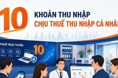 10 khoản thu nhập chịu Thuế Thu nhập cá nhân