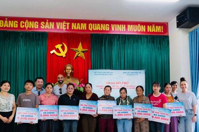 Hỗ trợ sinh kế 60 triệu đồng cho phụ nữ khó khăn ở xã Hòa Vang