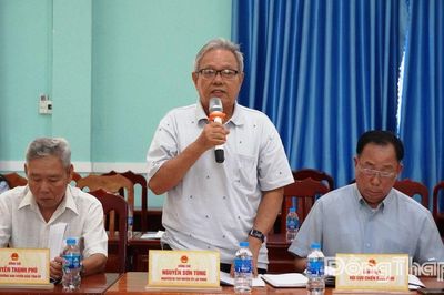 Hội nghị góp ý hồ sơ công nhận xã Phong Hòa là An toàn khu