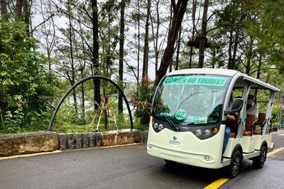 Thí điểm xe điện 4 bánh phục vụ du lịch từ ngày 15-7 tại khu vực phía Tây Gia Lai