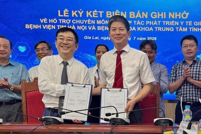 Bệnh viện Đa khoa Trung tâm tỉnh Gia Lai hợp tác với Bệnh viện Tim Hà Nội phát triển chuyên sâu tim mạch
