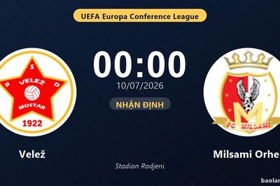 TRỰC TIẾPTrực tiếp Velež vs Milsami Orhei: Trận đấu đang diễn ra