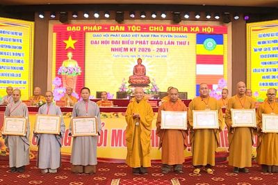 Tuyên Quang: Ngày đầu tiên Đại hội đại biểu Phật giáo tỉnh nhiệm kỳ 2026-2031