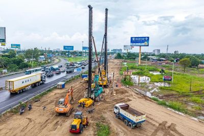 Vướng mặt bằng, dự án mở rộng cao tốc TP.HCM - Trung Lương - Mỹ Thuận thi công cầm chừng