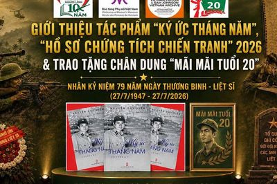'Trái tim người lính' chuẩn bị tổ chức sự kiện tháng Bảy: Giới thiệu kết quả bước đầu của Dự án TTU-VWAI, tự truyện 'Ký ức tháng Năm' và trao tặng chân dung 'Mãi mãi tuổi 20'