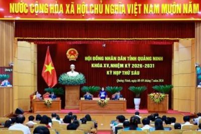 Kỳ họp thứ 6, HĐND tỉnh Quảng Ninh khóa XV thông qua 24 nghị quyết quan trọng
