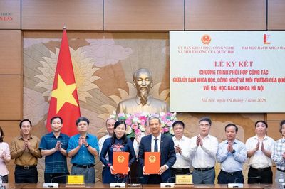 Ủy ban Khoa học, Công nghệ và Môi trường ký kết Chương trình phối hợp công tác với Đại học Bách khoa Hà Nội
