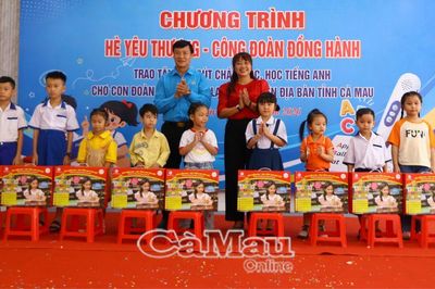 Mang mùa hè yêu thương đến con em người lao động khó khăn