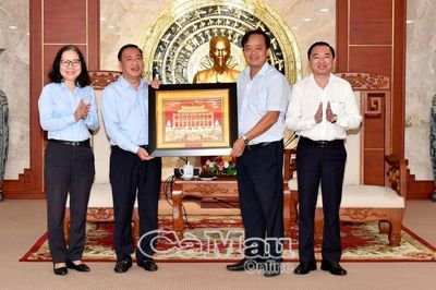 Thắt chặt hợp tác giữa Cà Mau và Thành phố Hồ Chí Minh trên nhiều lĩnh vực