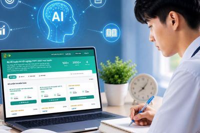 Luyện thi tốt nghiệp THPT 2027: AI hỗ trợ học sinh ôn tập theo năng lực cá nhân