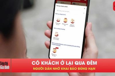 Hướng dẫn đăng ký lưu trú cho người thân trên VNeID