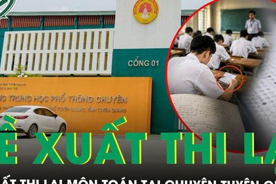 Đề xuất thi lại môn toán tại Trường THPT chuyên Tuyên Quang, gắn camera các phòng thi