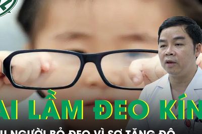 Nhiều người bỏ đeo kính vì sợ tăng độ cận bác sĩ cảnh báo sai lầm