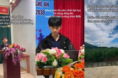 Trào lưu về quê, tranh cử chức 'trưởng thôn' của Gen Z gây sốt mạng xã hội