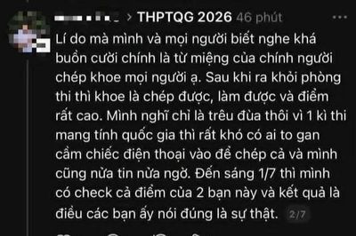 Xác minh vụ thí sinh thi thử 3,6-6,5 điểm, thi tốt nghiệp được 9