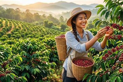 Giá cà phê hôm nay 10.7.2026: Mất 2.500 đồng/kg, thị trường hạ nhiệt