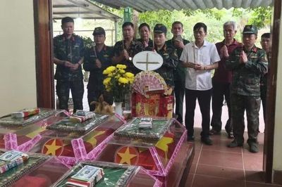 Tuyên Quang đã quy tập được 28 hài cốt liệt sĩ, 5 mộ tập thể