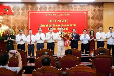Công bố quyết định của Ban Bí thư về công tác cán bộ tại Lai Châu