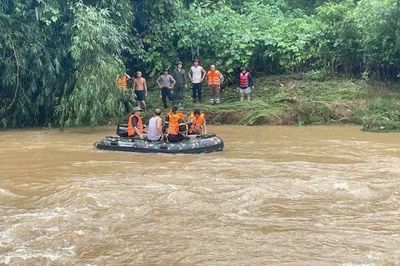 Tìm thấy thi thể cháu bé bị lũ cuốn ở Thái Nguyên