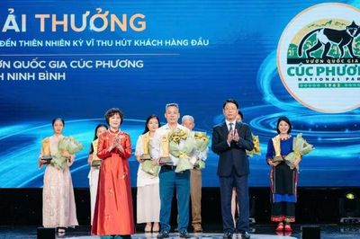 Vườn quốc gia Cúc Phương được vinh danh tại Vita Awards 2026