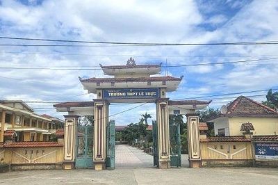 Xác minh thông tin phản ánh tiêu cực tại điểm thi tốt nghiệp THPT ở Quảng Trị