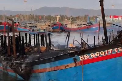Thông tin mới vụ nhiều tàu cá ở Gia Lai bị thiêu rụi