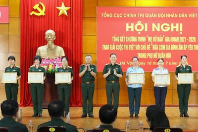 Tổng cục Chính trị vinh danh nữ quân nhân đỡ đầu trẻ mồ côi