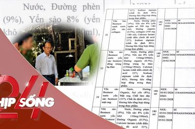 NHỊP SỐNG 24: Công bố 27 loại nước yến giả